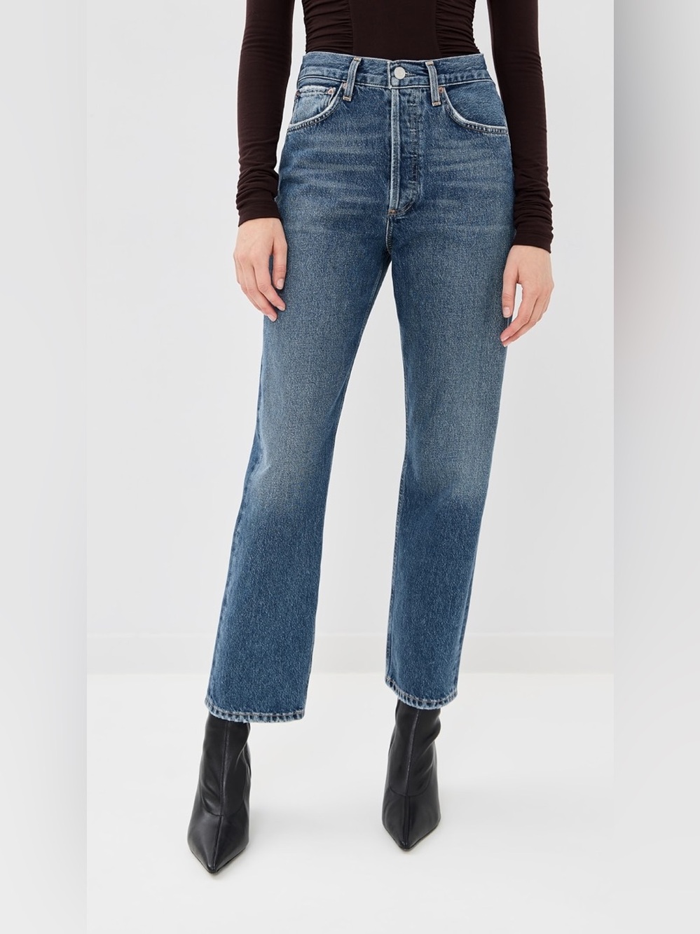 Agolde High-Rise 90'S PINCH WAIST HIGH RISE STRAIGHT JEAN